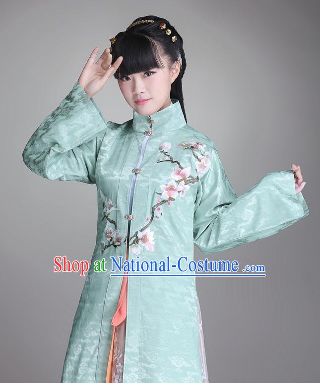 Ancient Chinese Song Dynasty Attire Complete Set for Girls