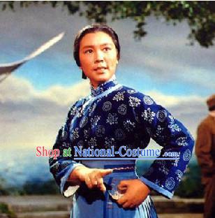 Hong Deng Ji Chinese Farmer Costumes for Women