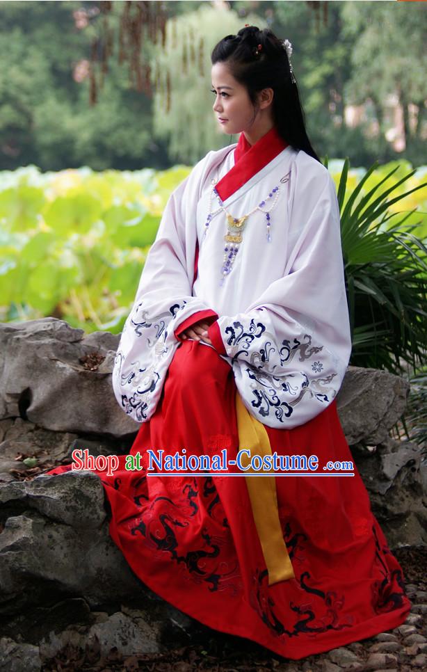 Ancient Chinese Female Suit Complete Set