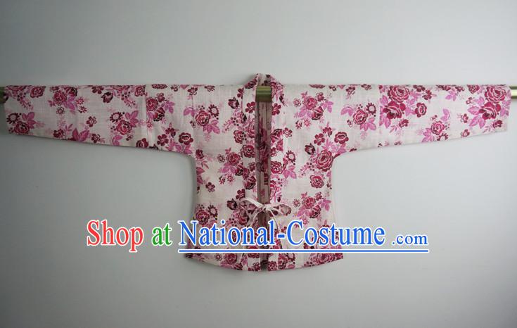 Traditional Ancient Chinese Female Jacket Complete Set