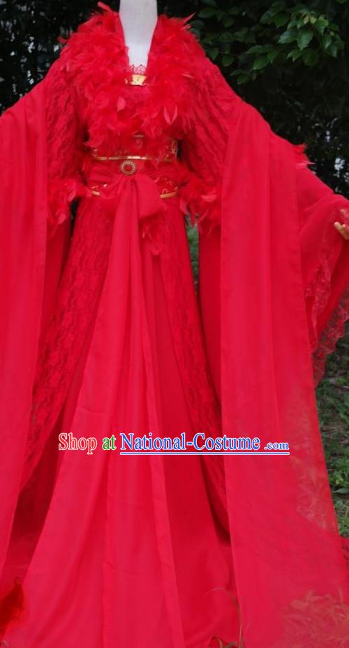 Traditional Chinese Noblewoman Attire Complete Set for Women