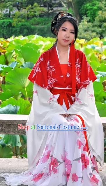 China Ancient Cultural Garment Hanfu Clothes for Women