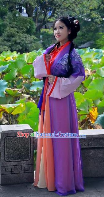 China Ancient Cultural Garment Hanfu Clothes Suits for Women