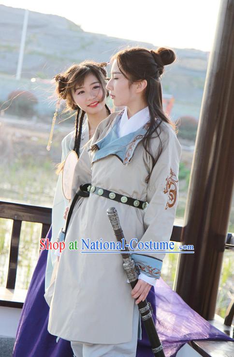 Chinese Ancient Swords Player Costumes