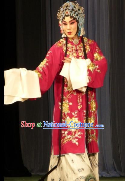 Chinese Traditonal Beijing Opera Long Robe for Women