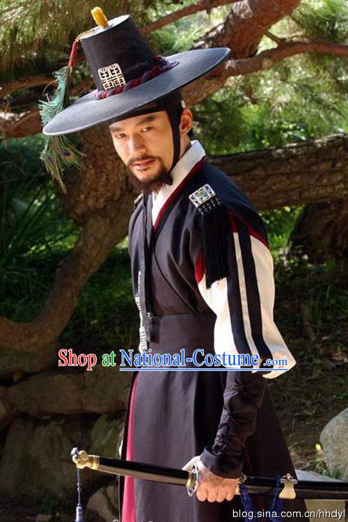 Ancient Korean Palace Bodyguard Costume for Men