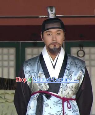 Ancient Korean Palace Government Official Headwear for Men