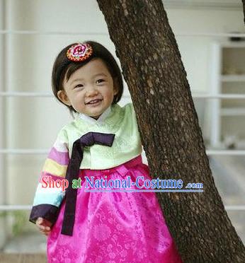 Korean Traditional Hanbok Dress for Kids