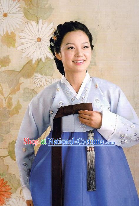 Tailor Made Korean Traditional Clothing Hanbok for Ladies