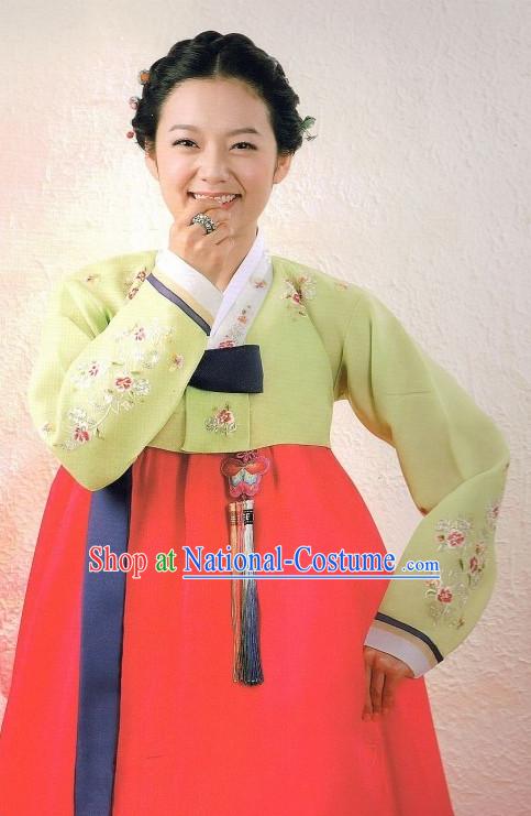 Plus Size Korean Traditional Clothing Hanbok for Ladies