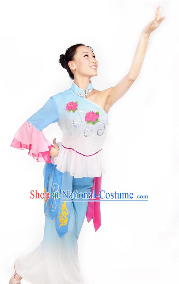 Classic 80s Costumes Fan Dance Costume for Girls