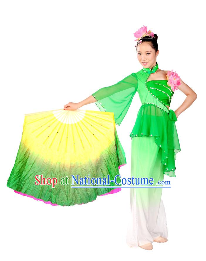 80s Dance Costumes Fan Dance Costume for Girls