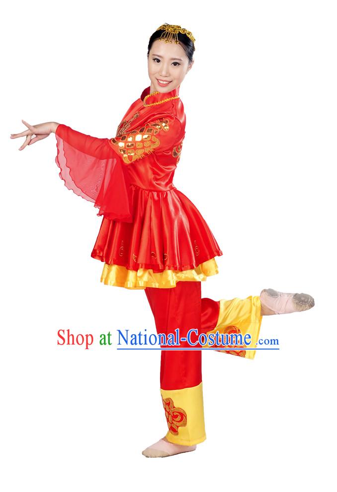 Chinese New Year Group Dance Costume