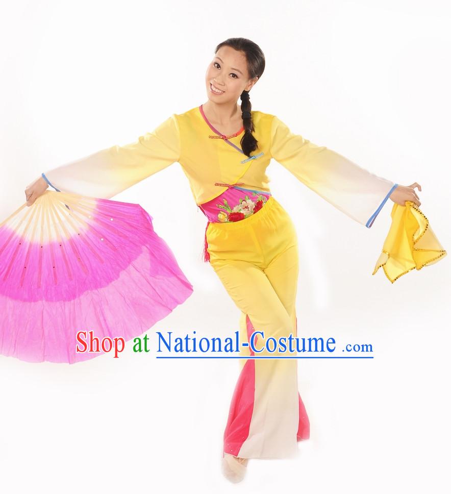 Folk Handkerchief Dance Uniform for Women