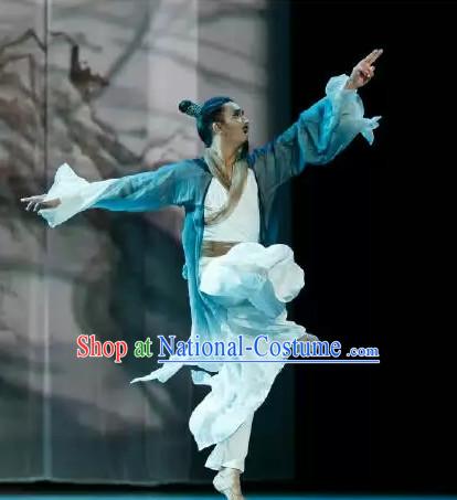 Chinese Hanfu Dance Costume for Gentleman