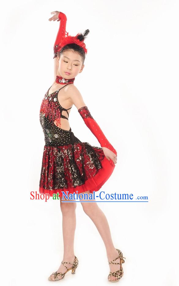 Latin Dance Costume for Kids