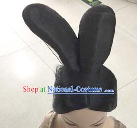 Chinese Rabbit Ears Style Hair extensions Wigs Fascinators Toupee Hair Pieces Long Wigs for Women