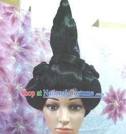 Chinese Classic Lady Hair extensions Wigs Fascinators Toupee Hair Pieces Long Wigs