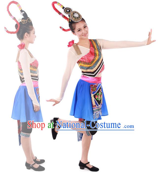 Chinese Teenagers Dance Costume for Competition