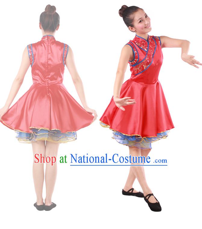 Chinese Teenagers Han Dance Costume for Competition