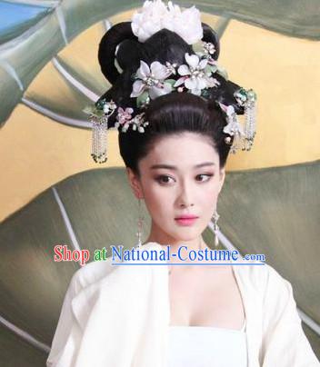 Chinese Handmade Flower Hair Accessories Headband Headbands Fascinators Wedding Hair Clips