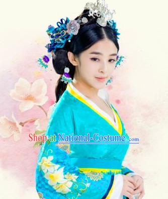 Chinese Handmade Princess Flower Hair Accessories Headband Headbands Fascinators Wedding Hair Clips