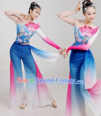 Chinese Folk Dance Costume Dancewear Discount Dane Supply Clubwear Dance Wear China Wholesale Dance Clothes for Women