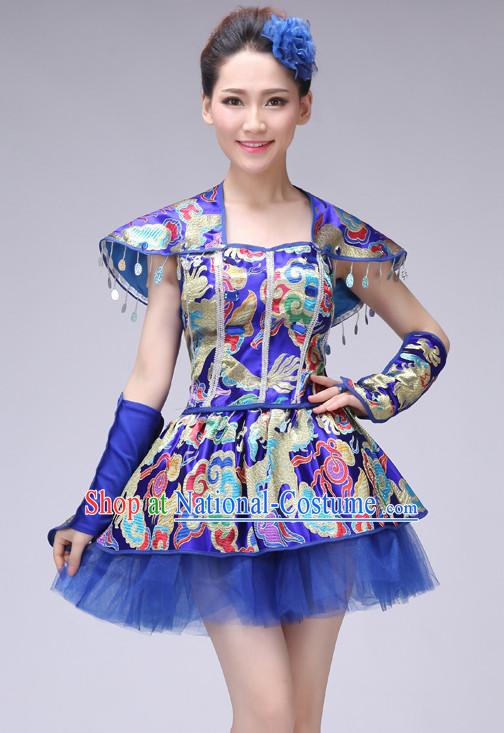 Chinese Drum Dance Costumes Dancewear Discount Dane Supply Clubwear Dance Wear China Wholesale Dance Clothes