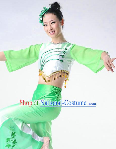 Chinese Folk Dance Costume Dancewear Discount Dane Supply Clubwear Dance Wear China Wholesale Dance Clothes