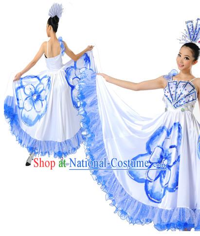 Chinese Folk Dancing Uniform Dancewear Discount Dane Supply Dance Wear China Wholesale Dance Clothes