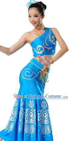 Chinese Dai Folk Dance Costumes Dancewear Discount Dane Supply Clubwear Dance Wear China Wholesale Dance Clothes