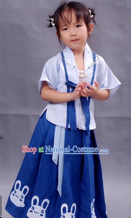 Chinese Kids Hanfu Costume Ancient Costume Traditional Clothing Traditiional Dress Clothing online