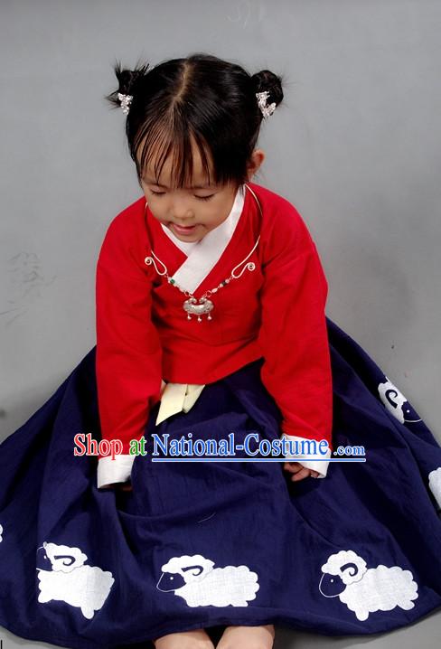 Chinese Kids Hanfu Costume Ancient Costume Traditional Clothing Traditiional Dress Clothing online