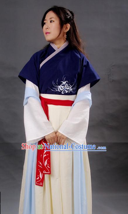 Chinese Girl Hanfu Costume Ancient Costume Traditional Clothing Traditiional Dress Clothing online