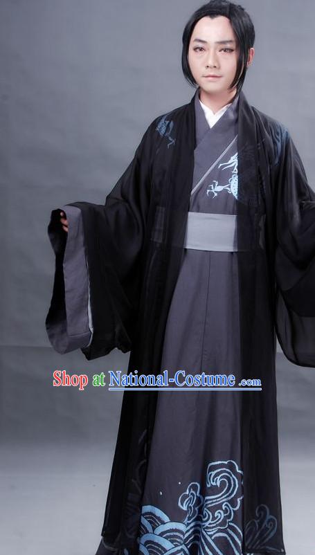 Chinese Male Hanfu Costume Ancient Costume Traditional Clothing Traditiional Dress Clothing online