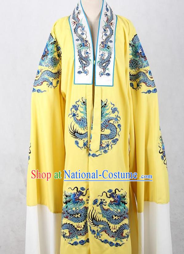 Embroidered Chinese Dragon Robe Opera Costumes Chinese Clothing Opera Mask Cantonese Opera Chinese Culture Chinese Dance