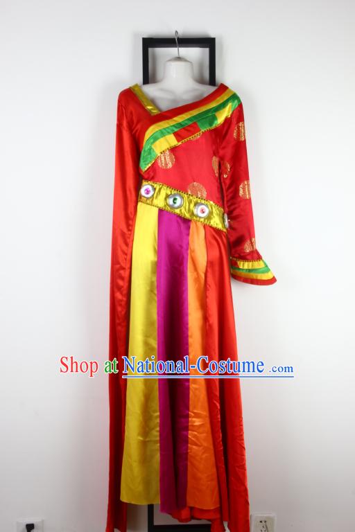 Chinese Tibetan Dance Costume Discount Dance Gymnastics Leotards Costume Ideas Dancewear Supply Dance Wear Dance Clothes