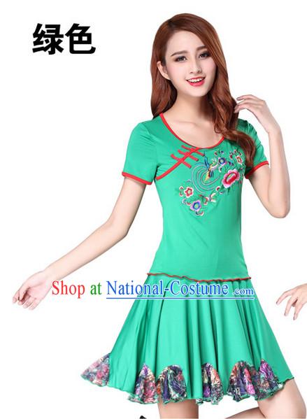 Chinese Style Gymnastics Dance Costume Ideas Dancewear Supply Dance Wear Dance Clothes Outfits