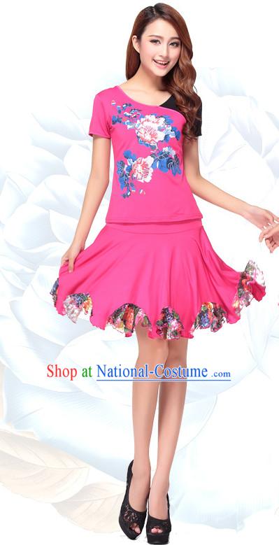 Chinese Style Parade Modern Costume Ideas Dancewear Supply Dance Wear Dance Clothes Suit