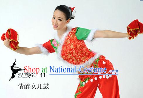 Chinese Folk Dance Suits for Women