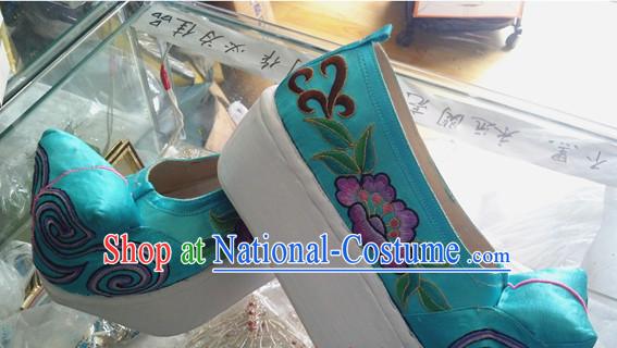 Chinese Opera High Heel Opera Shoes