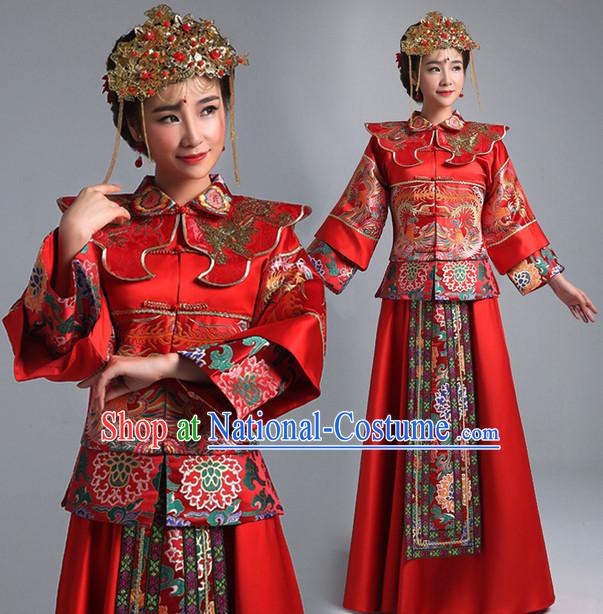 Classical Chinese Wedding Suits for Women