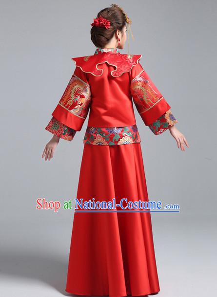 Classical Chinese Wedding Suits for Women