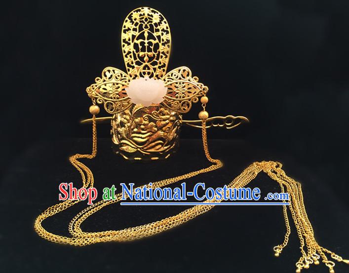 Ancient Chinese Prince Crown Headwear Hair Accessories