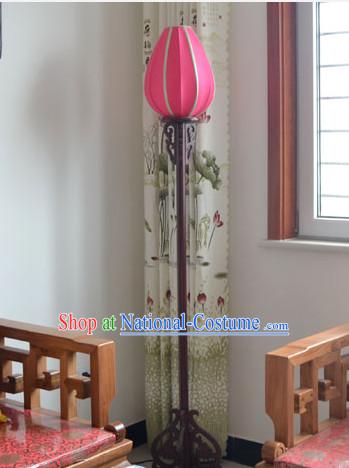 Chinese Classic Handmade Floor Lotus Lantern