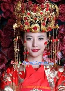 Ancient Chinese Bridal Wedding Crown for Brides