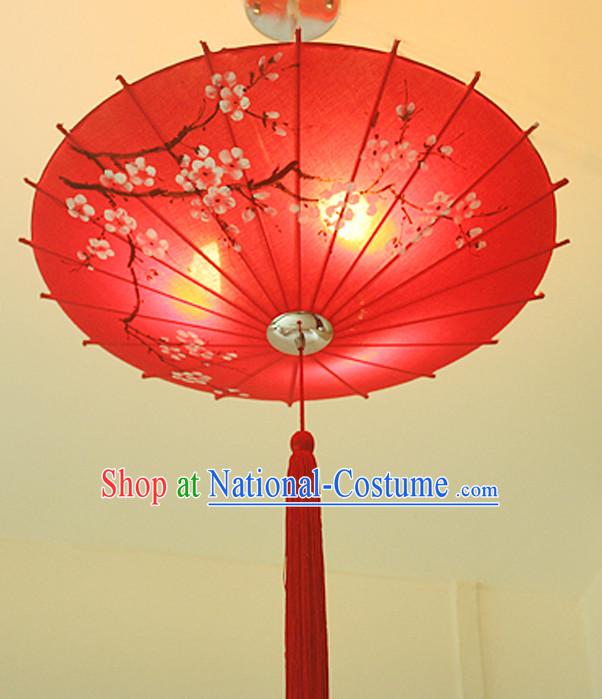 Chinese Classical Handmade and Carved Hanging Umbrella Palace Lantern