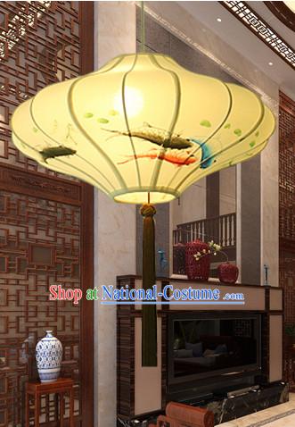 Chinese Classical Handmade Silk Hanging Palace Lantern