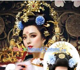 Ancient Chinese Empress Hair Jewelry and Wigs