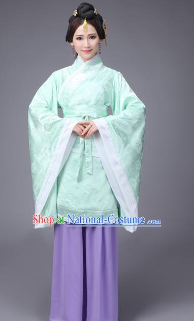 Han Dynasty Quju Clothing Complete Set for Women